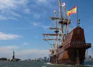Spanish 17th Century Galleon Sailing to London in Historic Voyage news-14092024-192403