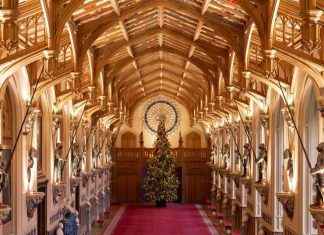 Windsor Castle Christmas Display: Festive Season Pictures and Decorations news-26112024-205340