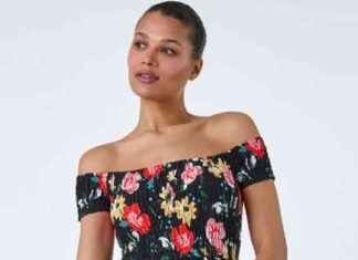 Floral Dress Perfect for Camouflaging Imperfections floral-dress-perfect-for-camouflaging-mperfections