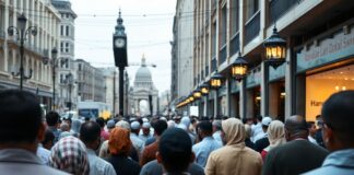 London’s Diverse Communities Come Together for Ramadan Observances London's diverse communities unite for Ramadan observances.