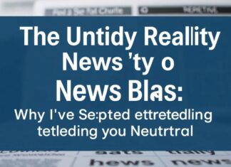 The Messy Truth About News Bias: Why I’m Done Pretending I’m Neutral The Untidy Reality of News Bias: Why I've Stopped Pretending to Be Neutral