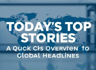 Today’s Top Stories: A Swift Rundown of Global Headlines Today's Top Stories: A Quick Overview of Global Headlines